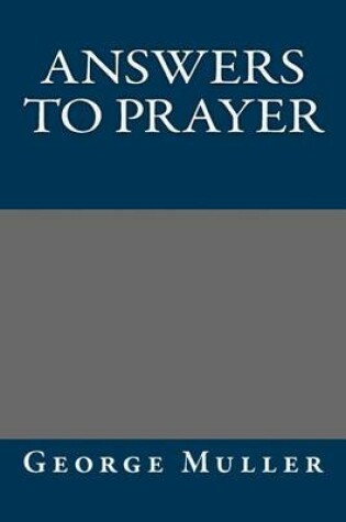 Cover of Answers to Prayer