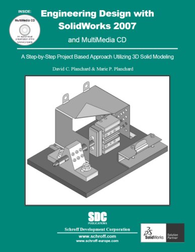 Book cover for Engineering Design with SolidWorks 2007 and Multimedia