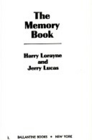 Cover of The Memory Book