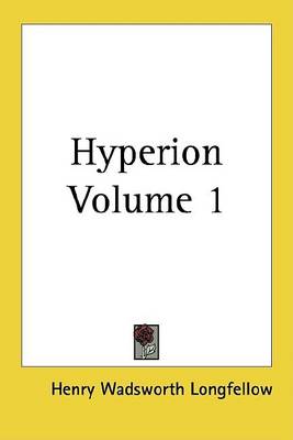 Book cover for Hyperion Volume 1