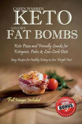 Book cover for Keto Savory Fat Bombs