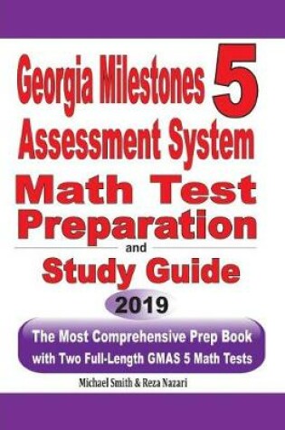 Cover of Georgia Milestones Assessment System 5 Math Test Preparation and Study Guide