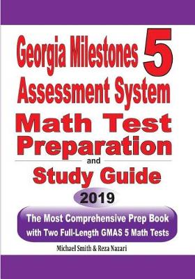 Book cover for Georgia Milestones Assessment System 5 Math Test Preparation and Study Guide