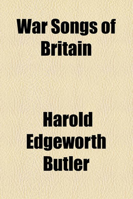 Book cover for War Songs of Britain