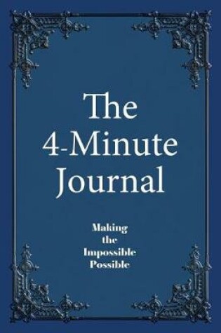 Cover of The 4-Minute Journal - Undated Navy Blue