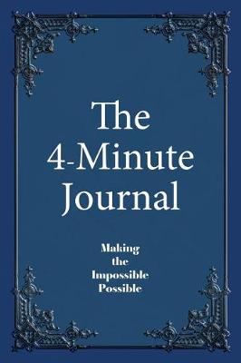 Book cover for The 4-Minute Journal - Undated Navy Blue