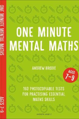 Cover of One Minute Mental Maths for Ages 7-9