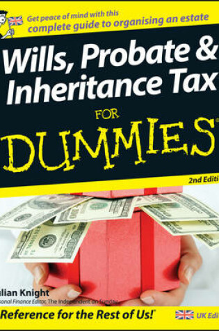 Cover of Wills, Probate, and Inheritance Tax For Dummies