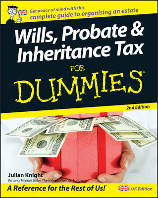 Cover of Wills, Probate, and Inheritance Tax For Dummies