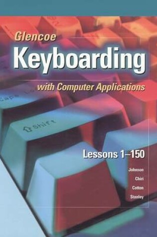 Cover of Glencoe Keyboarding with Computer Applications