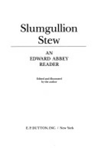 Cover of Slumgullion Stew