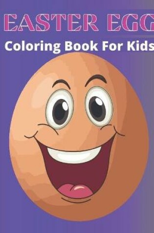 Cover of Easter Egg Coloring Book for Kids