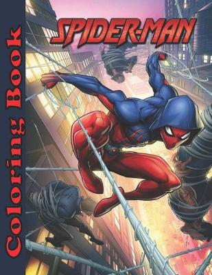 Book cover for Spider-Man Coloring Book