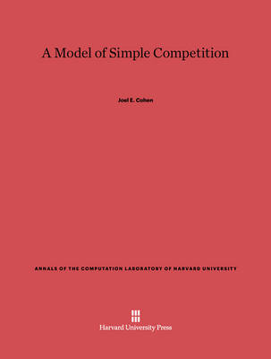 Cover of A Model of Simple Competition