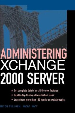 Cover of Administering Exchange 2000 Server