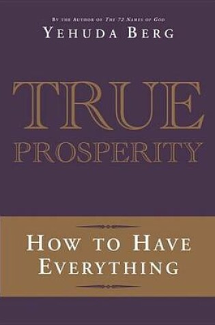 Cover of True Prosperity