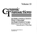 Cover of Superconductivity and Ceramic Superconductors