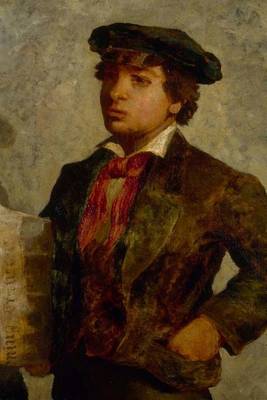 Book cover for Newspaper Boy (Edward Mitchell Bannister) for the Love of Art