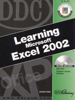 Book cover for Learning Microsoft Excel 2002