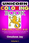 Book cover for Unicorn Coloring Book for Girls Ages 8-12