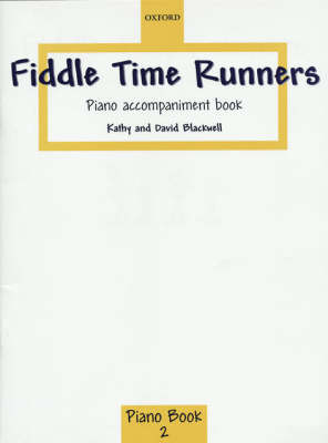 Book cover for Fiddle Time Runners Piano Accompaniments