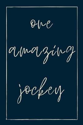 Book cover for One amazing jockey