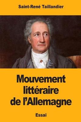 Book cover for Mouvement litteraire de l'Allemagne