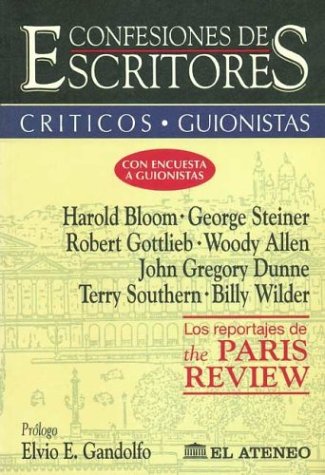 Book cover for Confesiones de Escritores - Criticos y Guionistas
