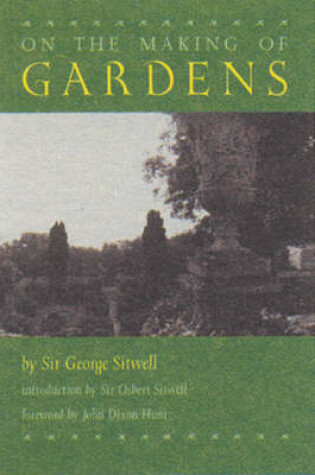 Cover of On the Making of Gardens