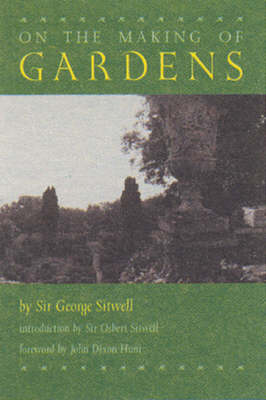 Book cover for On the Making of Gardens