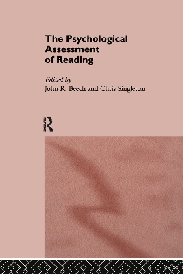 Book cover for The Psychological Assessment of Reading