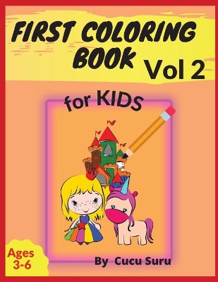 Book cover for First Coloring Book