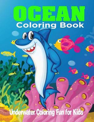 Book cover for Ocean Coloring Book