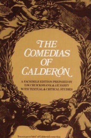 Cover of Comedias de Calderon
