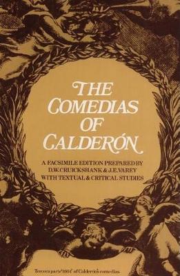 Book cover for Comedias de Calderon