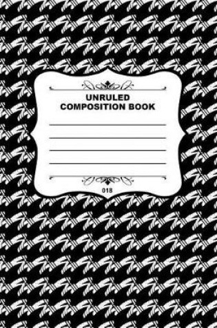 Cover of Unruled Composition Book 018