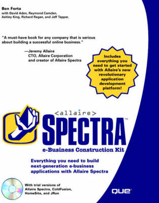 Book cover for Allaire Spectra e-Business Construction Kit