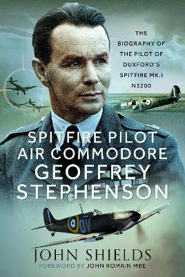 Book cover for Spitfire Pilot Air Commodore Geoffrey Stephenson