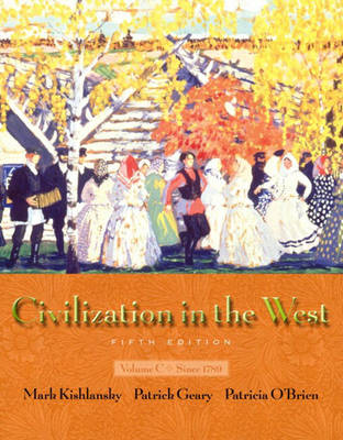 Book cover for Civilization in the West, Volume C (Chapters 20-30)