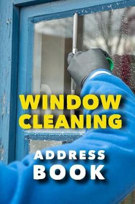 Book cover for Window Cleaning Address Book.