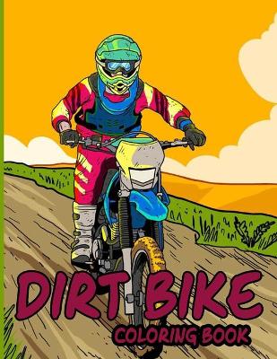 Book cover for Dirt Bike Coloring Book