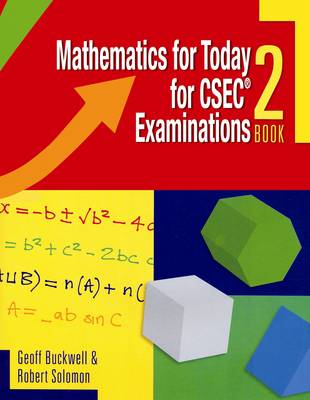 Book cover for CXC Maths for Today Book 2