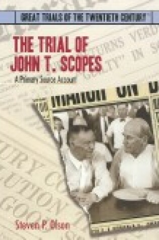 Cover of The Trial of John T. Scopes