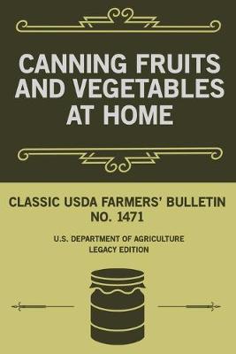 Book cover for Canning Fruits And Vegetables At Home (Legacy Edition)