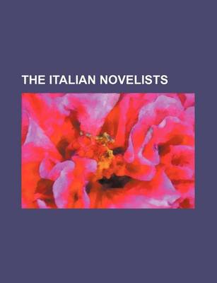 Book cover for The Italian Novelists