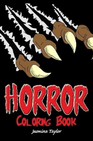 Cover of Horror Coloring Book