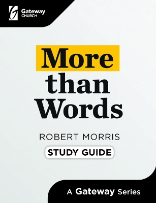 Book cover for More Than Words Study Guide