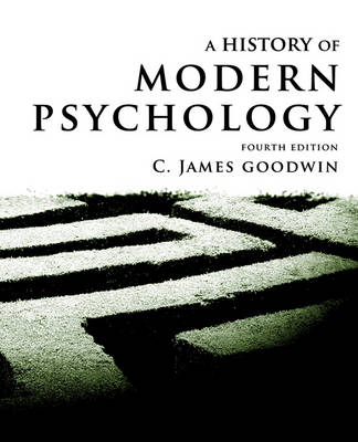 Book cover for History of Modern Psychology 4E