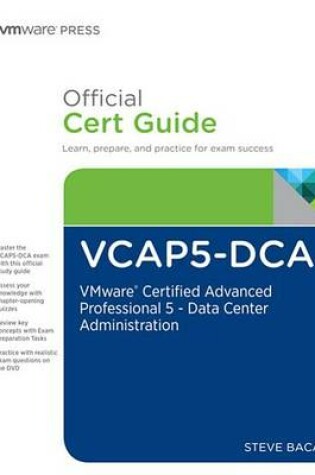 Cover of Vcap5-Dca Official Cert Guide