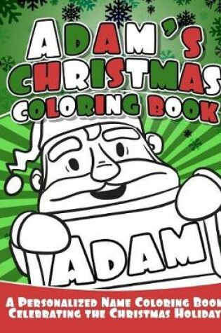 Cover of Adam's Christmas Coloring Book